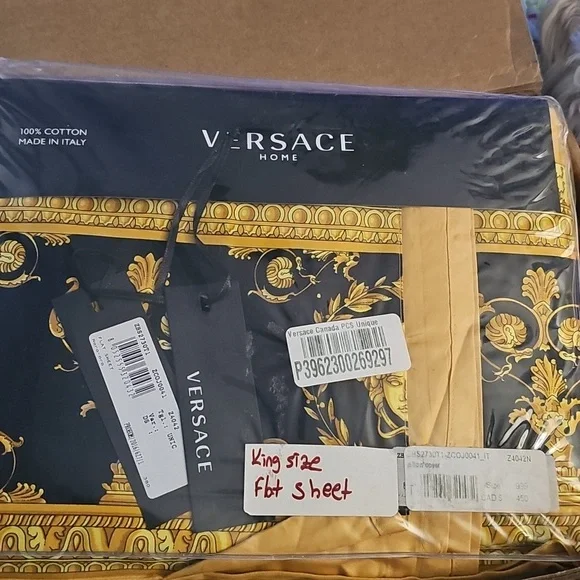 VERSACE SHEET FLAT MEDUSA KING - Picture 2 of 2